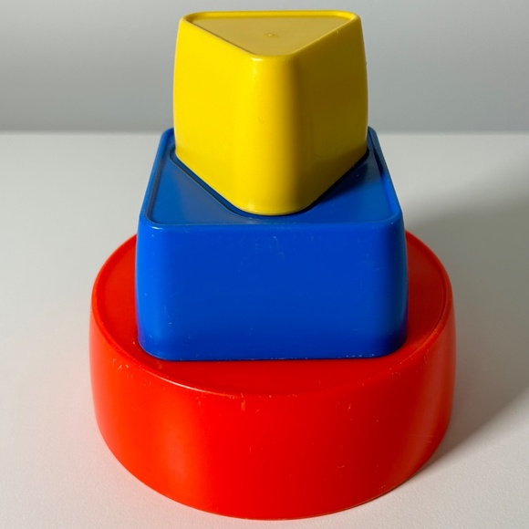 Vintage 90s Little Tikes Stacking & Nesting Shapes Turtle (B9) - Picture 10 of 13